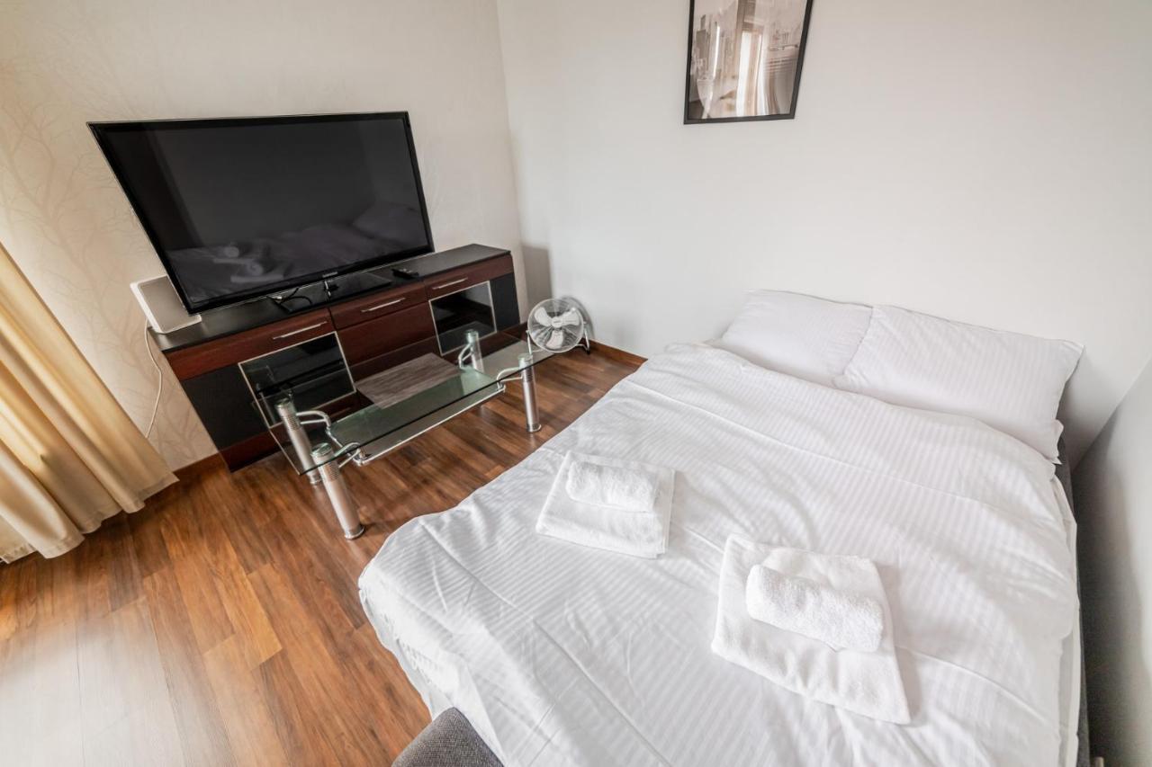 Bulwar Kurlandzki Vistula Apartment คราคูฟ ภายนอก รูปภาพ